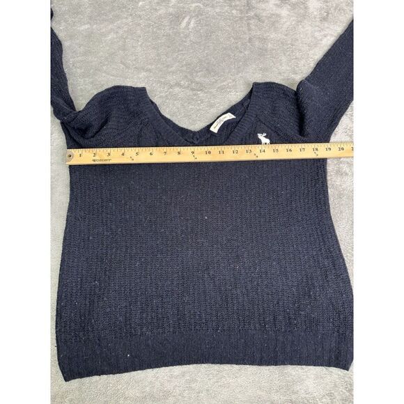 Vintage Y2K Abercrombie & Fitch Pullover Sweater Women's Size Small Blue - Picture 7 of 10